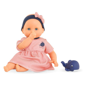 Corolle - Mi primera muñeca - Bébé bain Calypso | Rojo