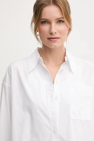 Camisa de algodón Barbour Angela