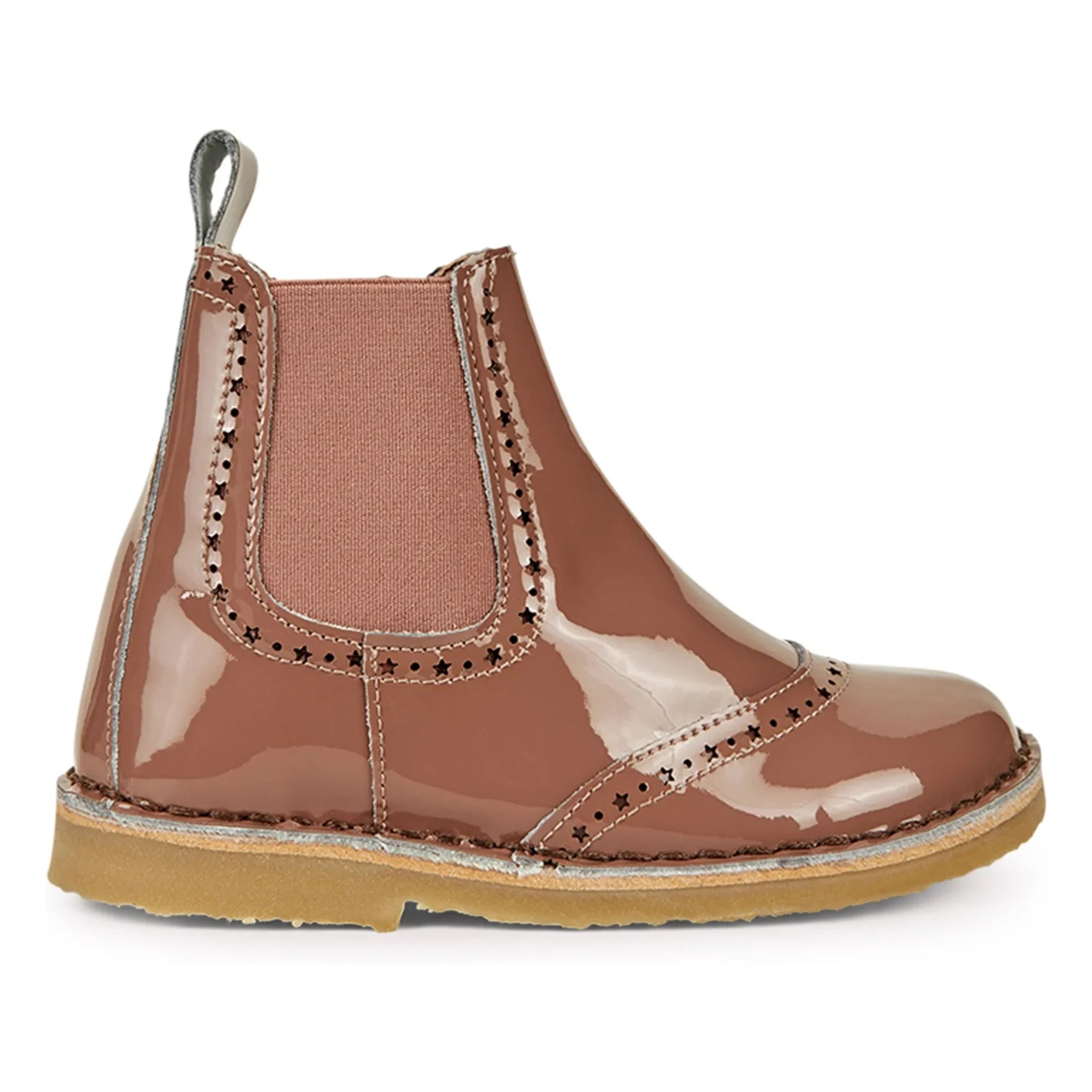 Petit Nord - Botines con cremallera y estrellas | Rosa