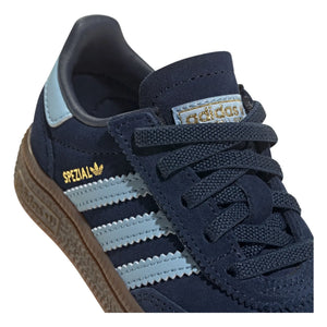 Adidas - Zapatillas de balonmano especiales, cordones elásticos | Azul marino