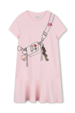 Vestido de algodón para niña Marc Jacobs