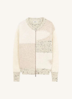 Cordera - Cárdigan de Lana Merino Enmarañada | Beige
