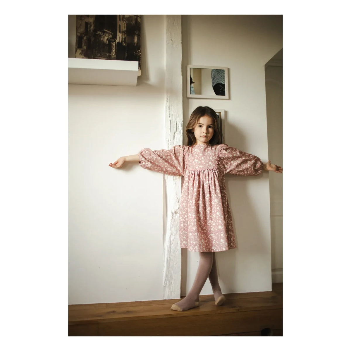 Louis Louise - Vestido Mahana con flores | Rosa