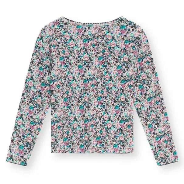 the new society - Camiseta floral "The New Society" | Rosa