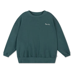 Repose AMS - Sudadera con logo Cozydrop de algodón orgánico | Verde