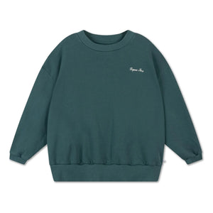 Repose AMS - Sudadera con logo Cozydrop de algodón orgánico | Verde