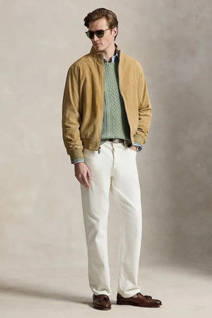 Chaqueta de transición de ante para hombre Polo Ralph Lauren