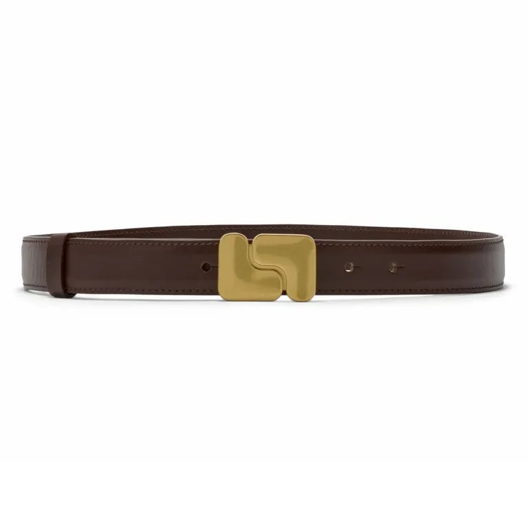 Soeur - Cinturón de cuero Ninon | Chocolate