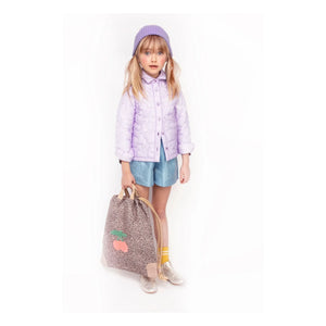 Jeune Premier - Leopard Cherry Spor Çanta | Bej