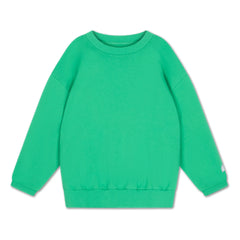 Repose AMS - Sudadera ancha de algodón orgánico Cozydrop | Verde