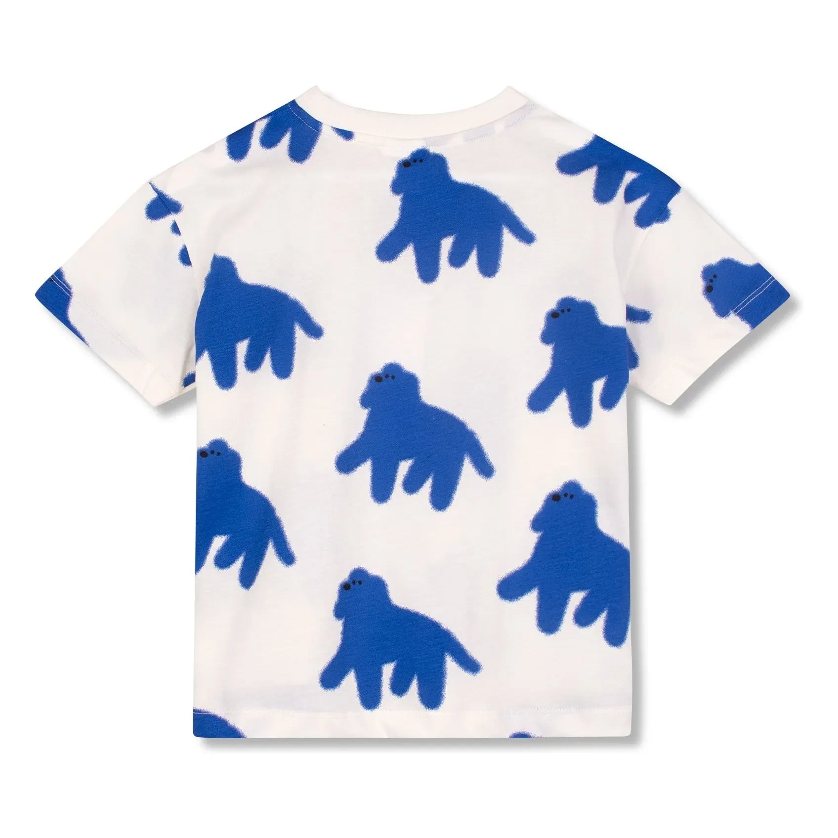 Wynken - Camiseta de algodón orgánico con estampado de perro | Crudo