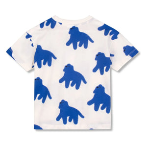 Wynken - Camiseta de algodón orgánico con estampado de perro | Crudo