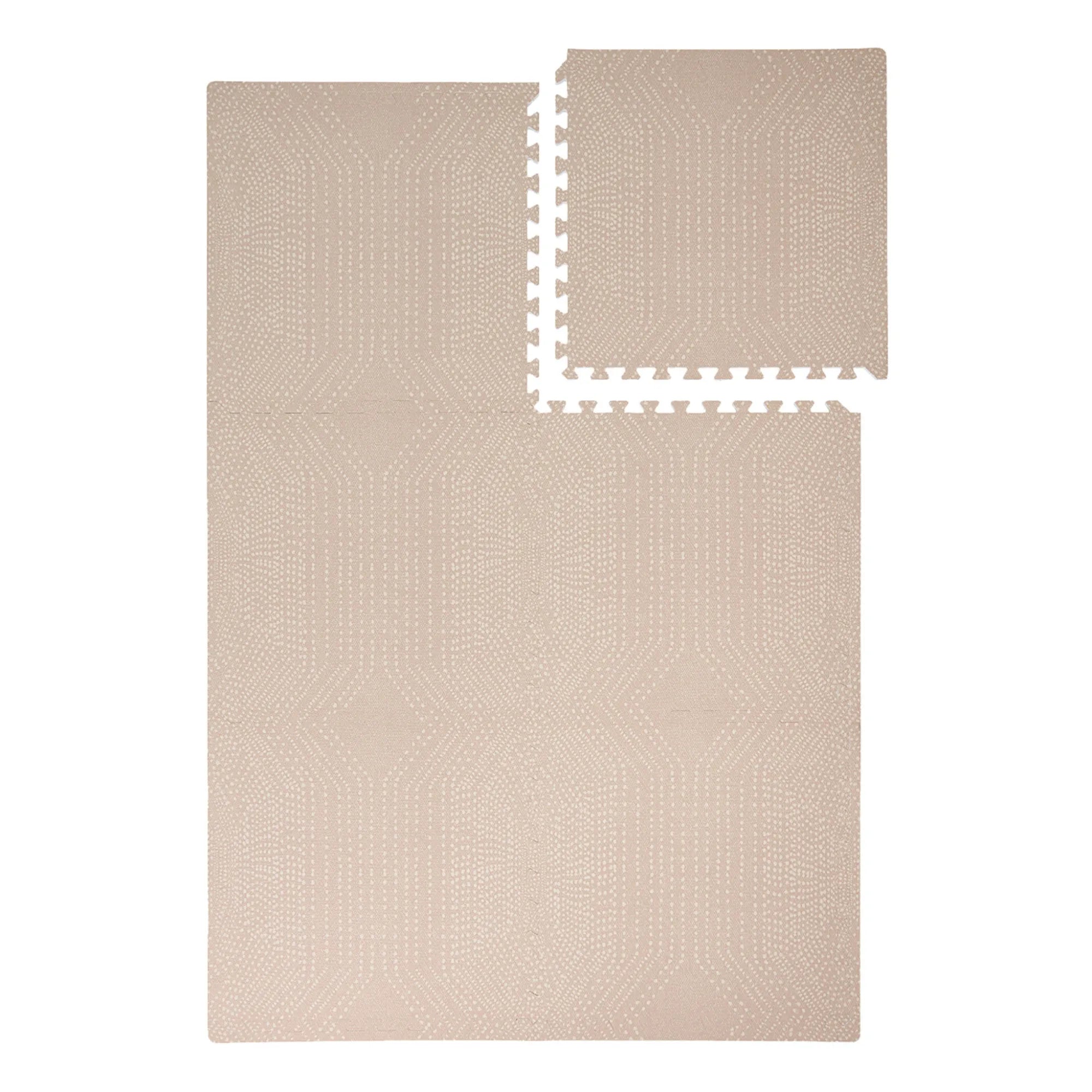 Toddlekind - Alfombra de juego modular Deco | Latte