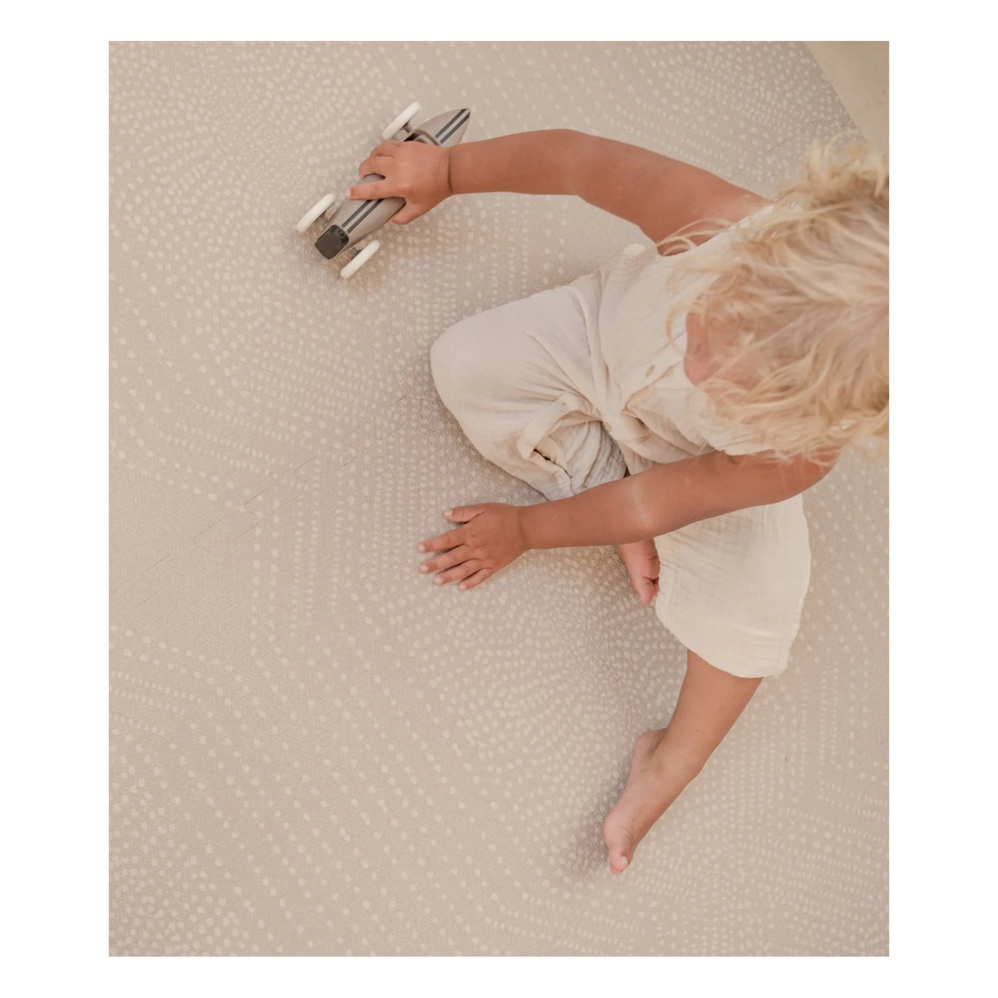 Toddlekind - Alfombra de juego modular Deco | Latte