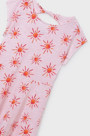 Vestido infantil de algodón Mayoral