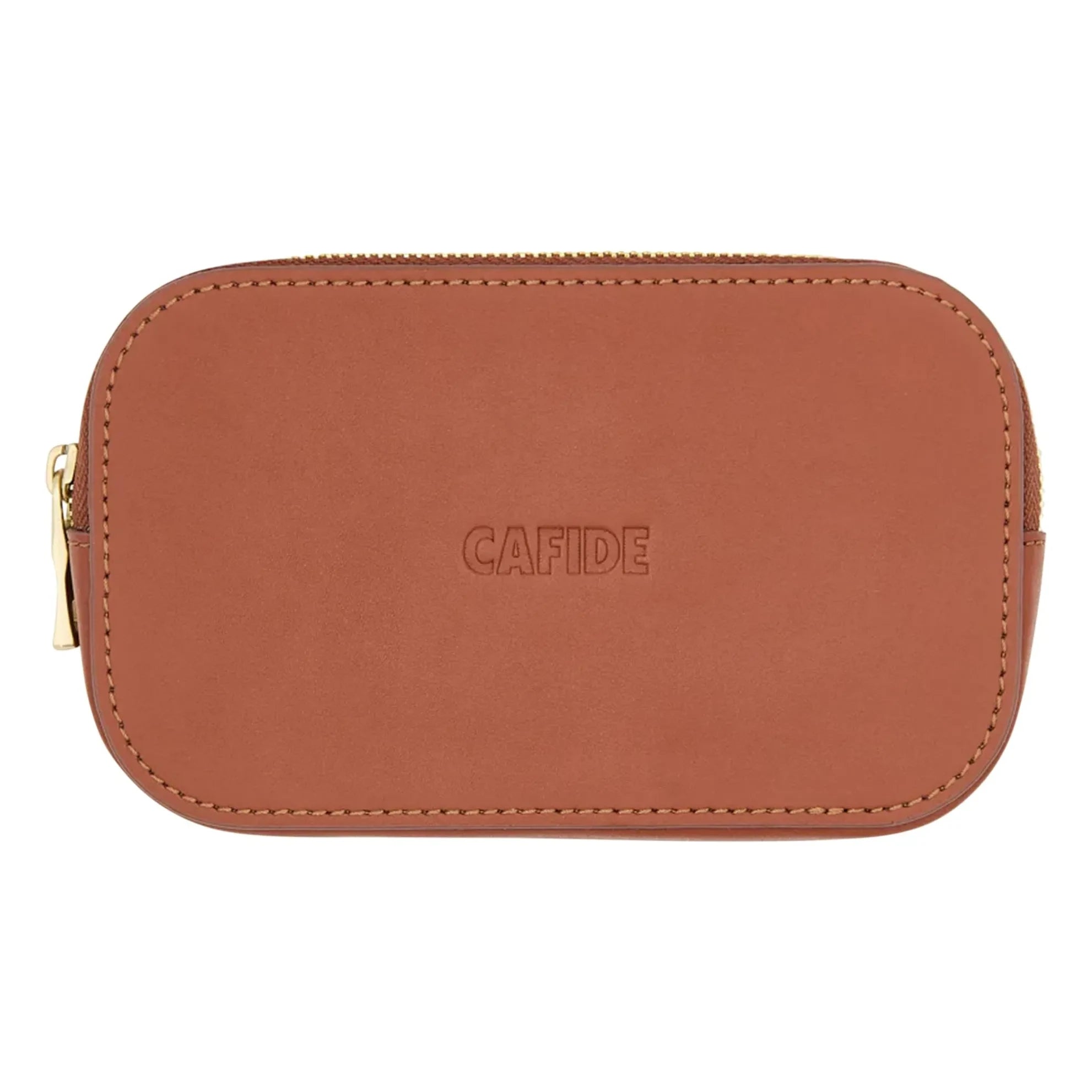 Cafide - Cartera vegana de piel | Marrón