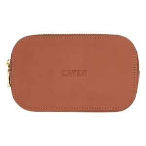 Cafide - Cartera vegana de piel | Marrón