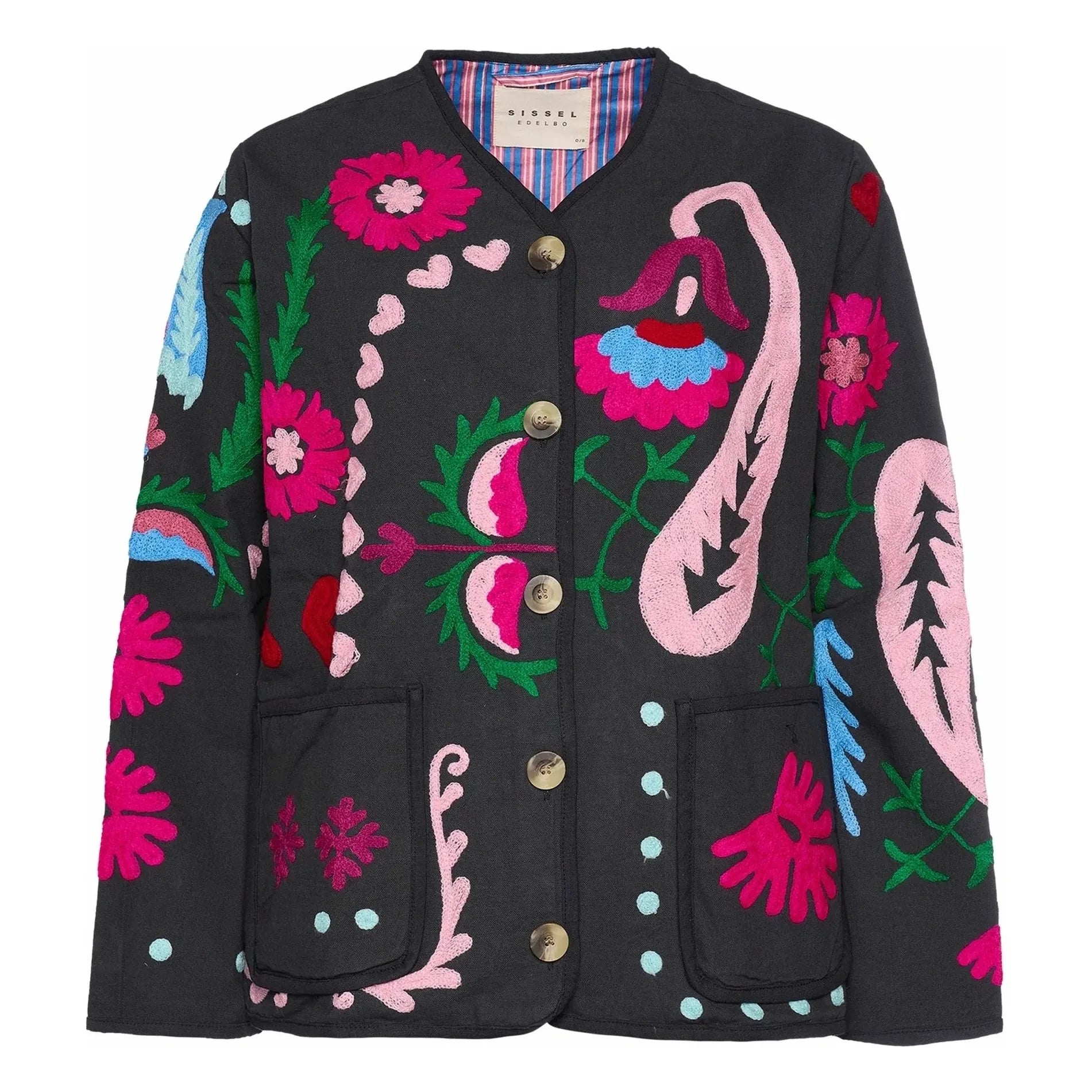 SISSEL EDELBO - Chaqueta Maggie Wild Child | Negro