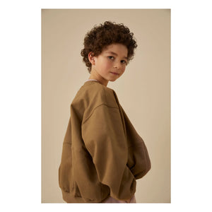 Gray Label - Chaqueta bómber de algodón orgánico | Marrón caqui