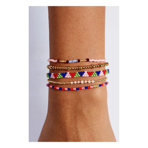 Anni Lu - Pulsera Peppy | Rosa
