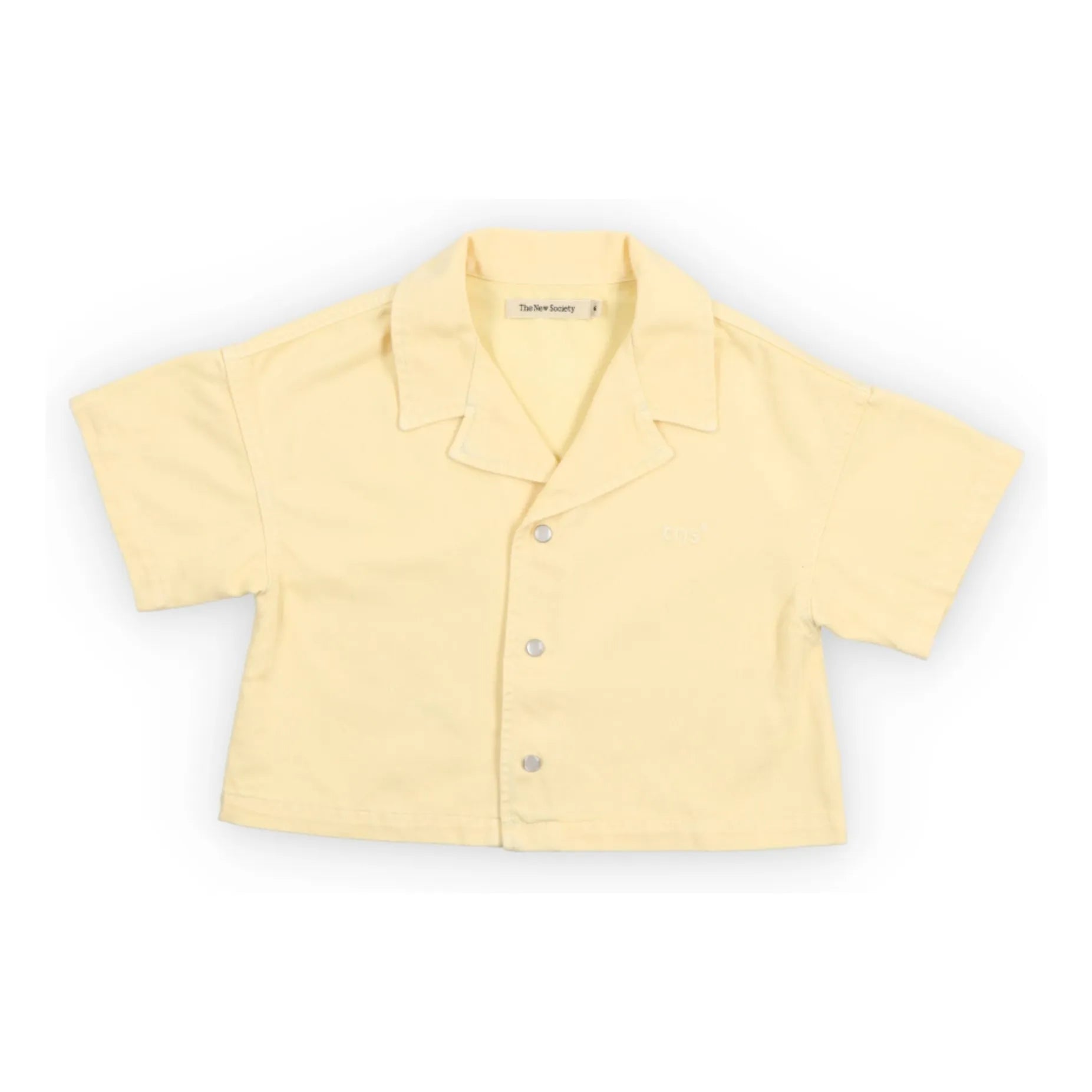 the new society - Camisa vaquera Bellis | Amarillo claro