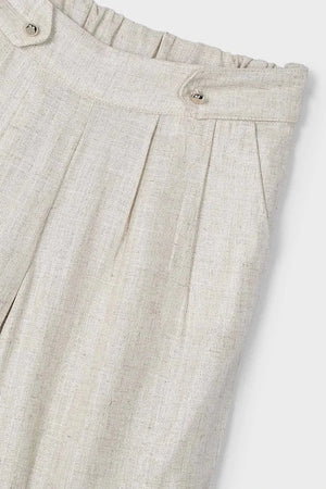 Pantalón infantil de lino Mayoral