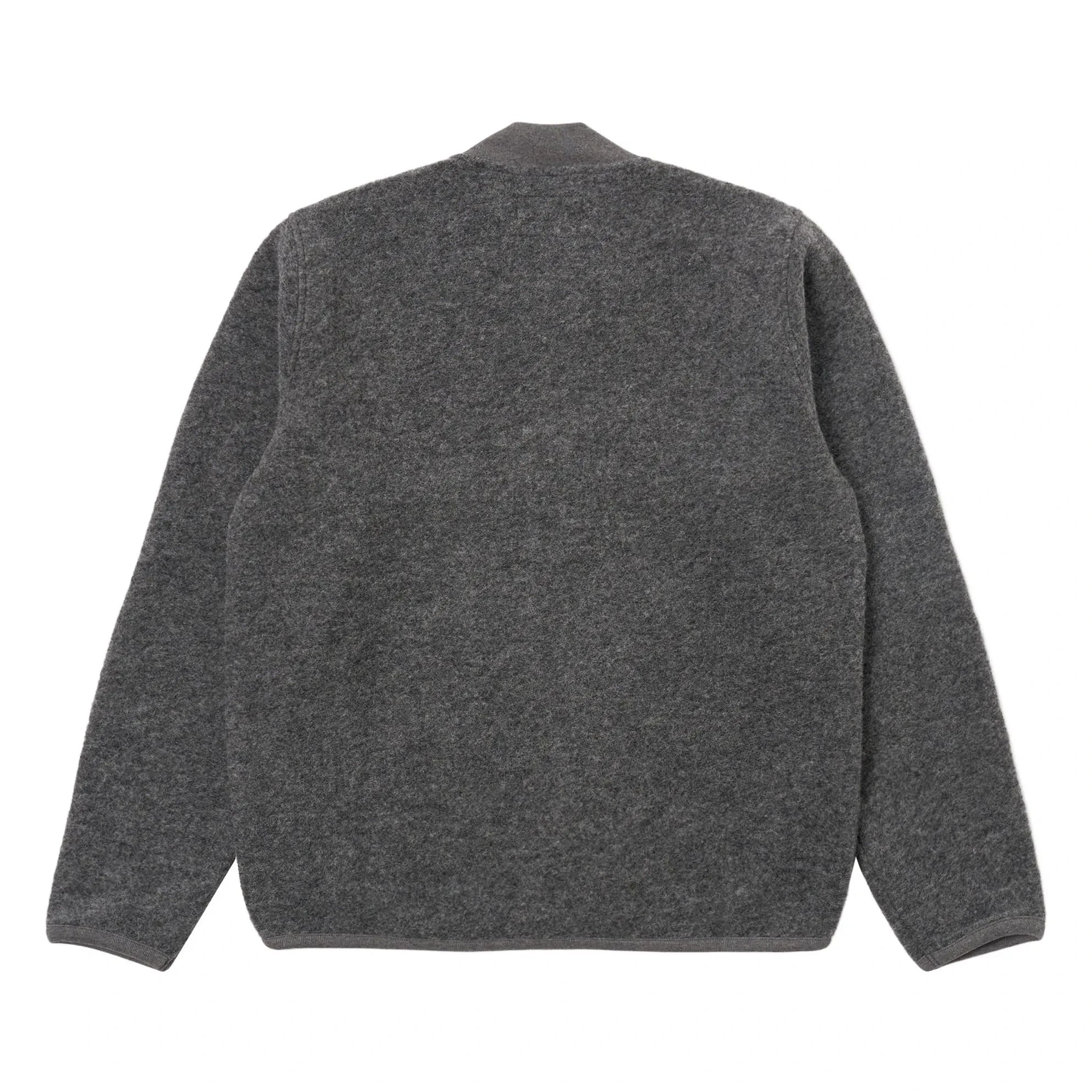 Universal Works - Chaqueta bomber de lana con cremallera | Gris