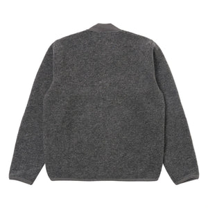 Universal Works - Chaqueta bomber de lana con cremallera | Gris