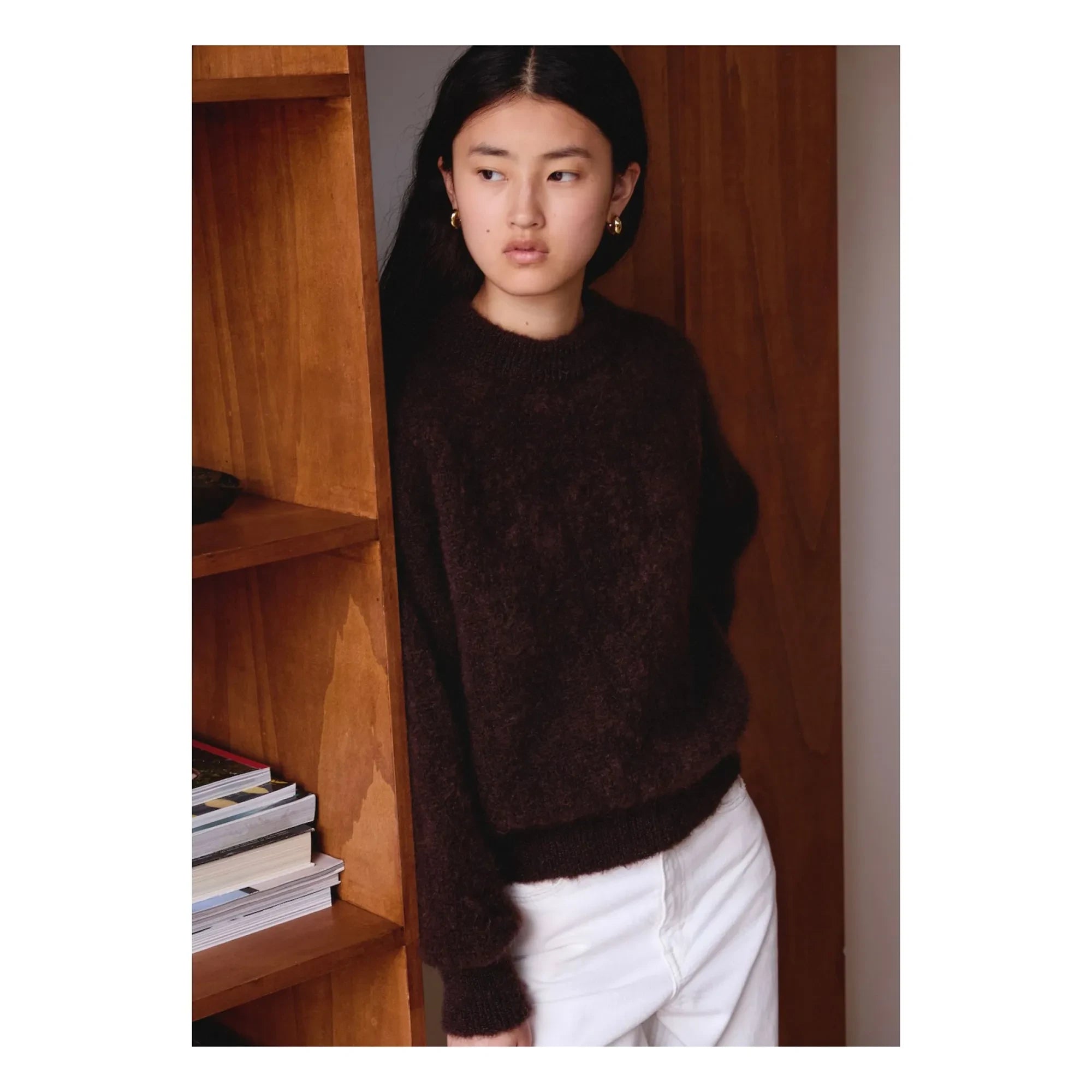 Surprise Paris - Jersey Jane Super Kid Mohair | Chocolate
