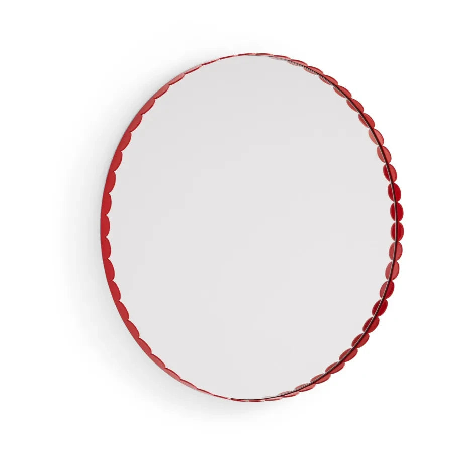 Hay - Espejo Arcs - Muller Van Severen | Rojo