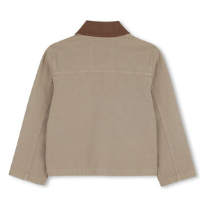 Zadig & Voltaire - Chaqueta de trabajo con cuello en contraste | Beige