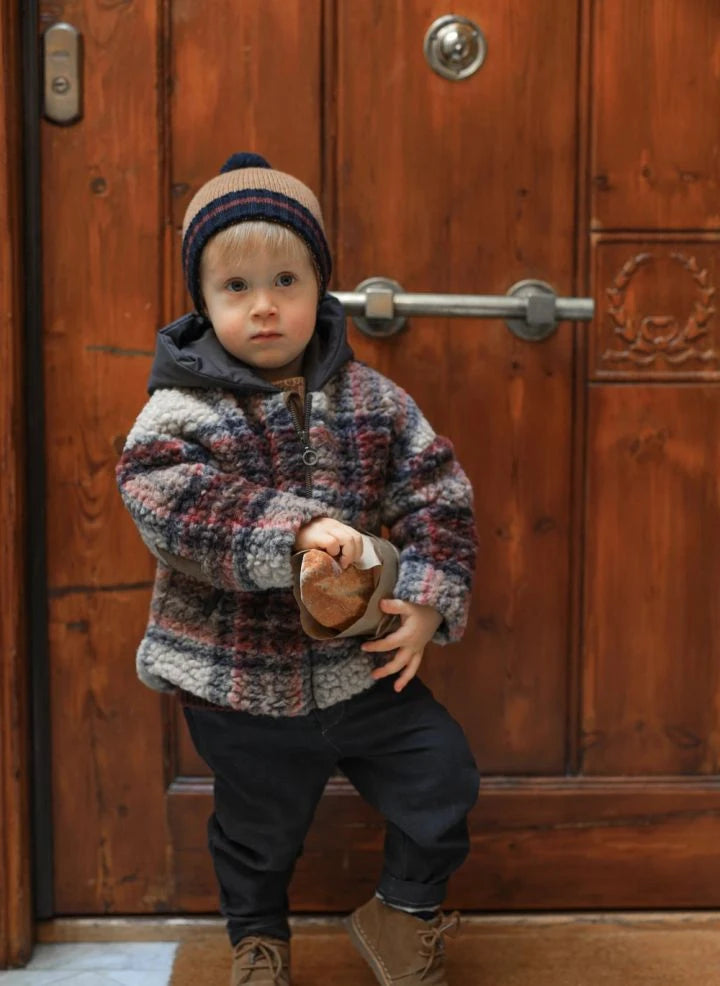 1+ in the family - Chaqueta Hans Sherpa | Azul marino