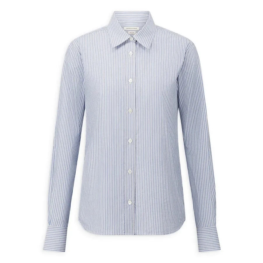Laurence Bras - Carillon Blusa de algodón con rayas | Mavi
