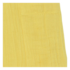 Bonton - Pantalón de Gasa de Algodón con Bolsillos Lauren | Amarillo