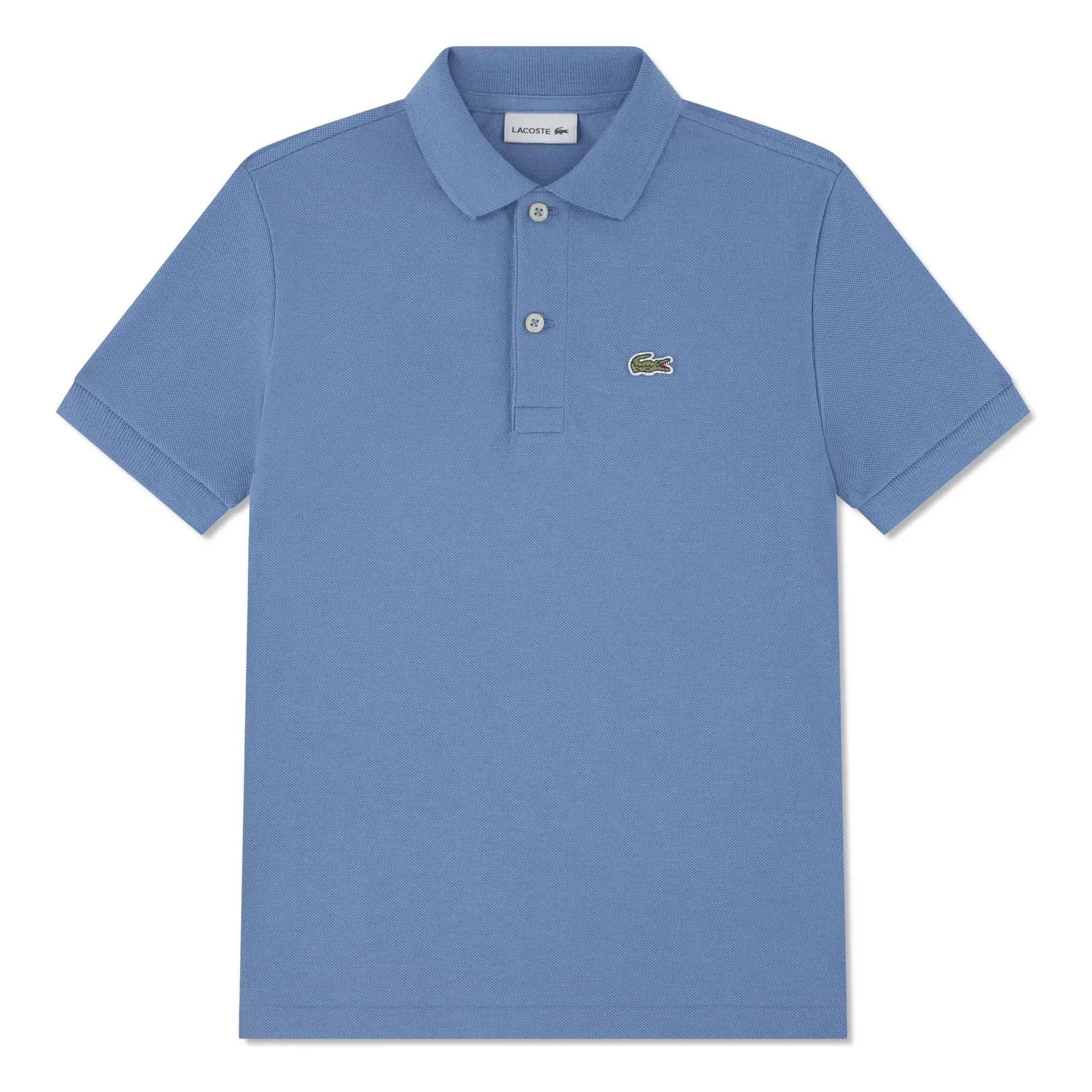 Lacoste - Polo Azul Claro con Logo
