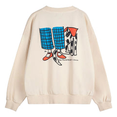 Bobo Choses - Sudadera de algodón orgánico Dog Friends | Crudo