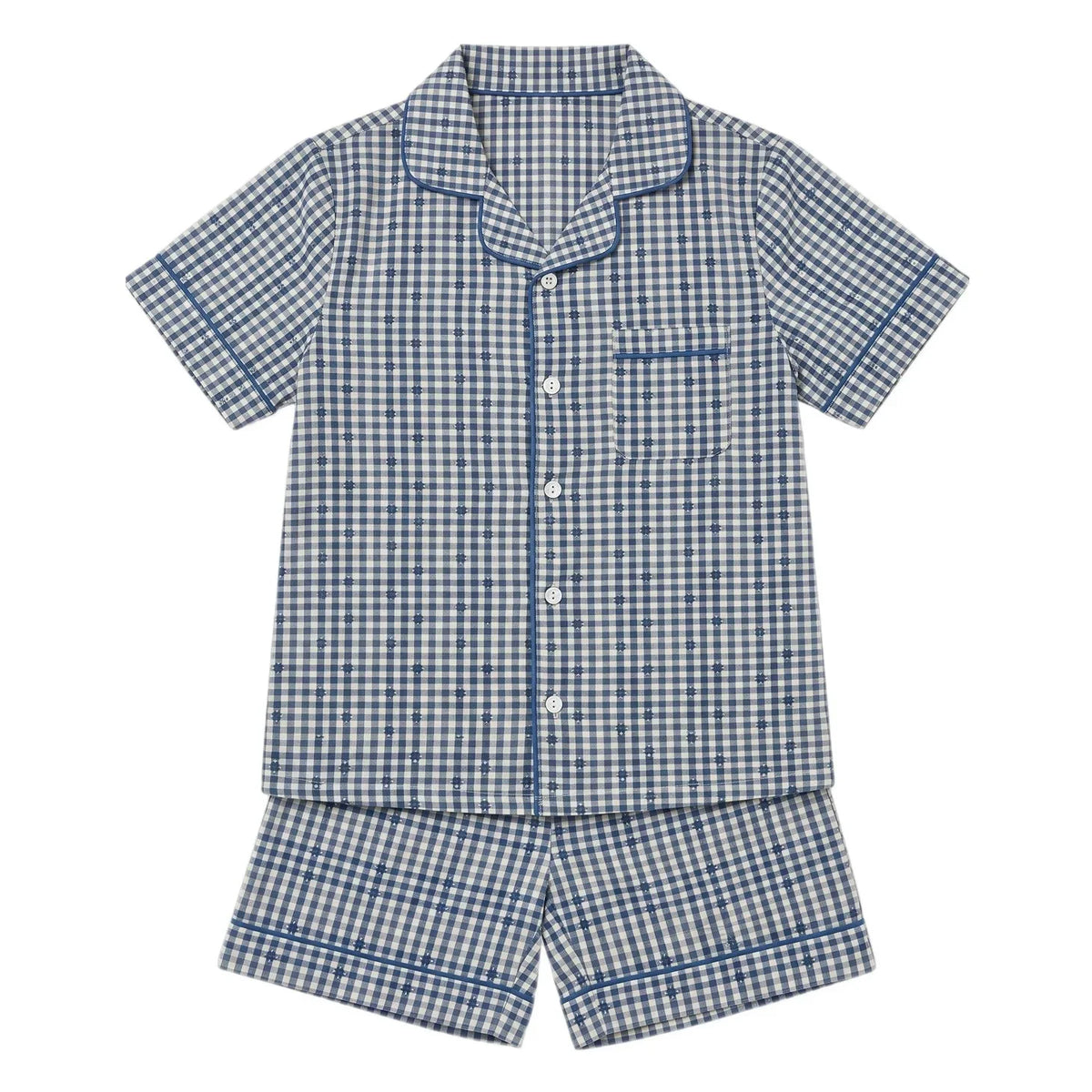 Editions Aimable - Pio pijama | Mavi Vichy Algodón