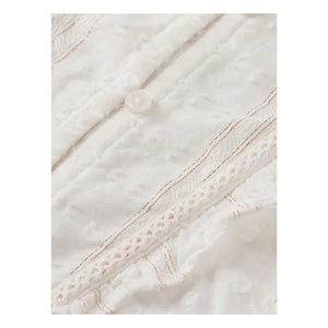 Scotch & Soda - Blusa con volantes | Crema