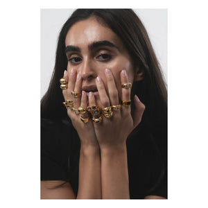 Irene d'Arloz - Anillo de Cuarzo Ahumado 02