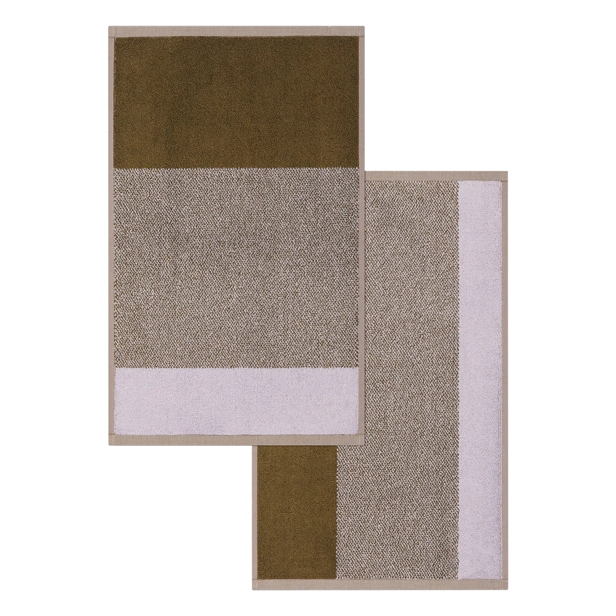 Suite 702 - Toallas de mano, Lex Pott - Set de 2 | Verde