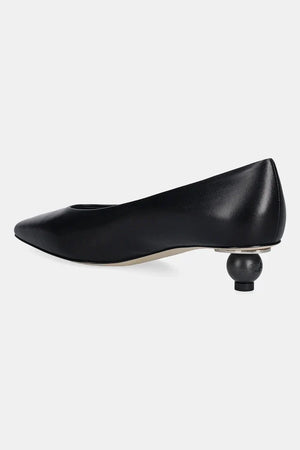 Zapatos de piel de tacón grueso Weekend Max Mara Wkabacini