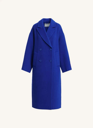 Essentiel Antwerp - Kelp Çift Taraflı Kaban | Indigo