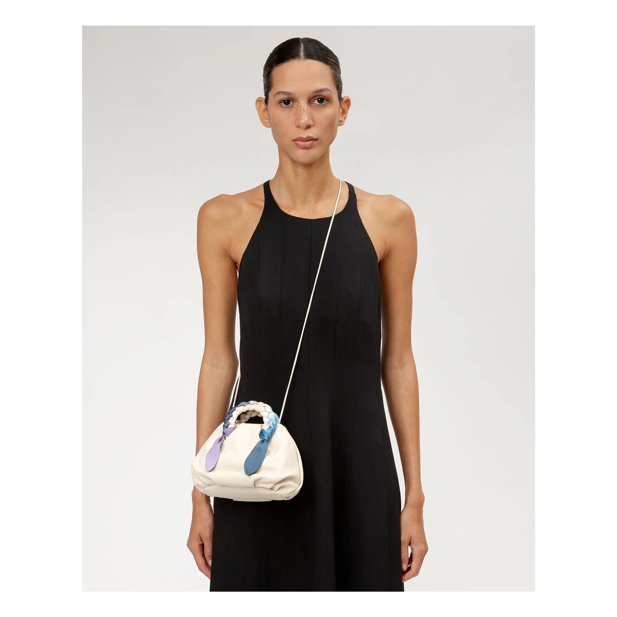 Hereu - Bolso Bombon Foulard | Crema