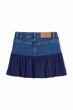 Falda vaquera Desigual para niños