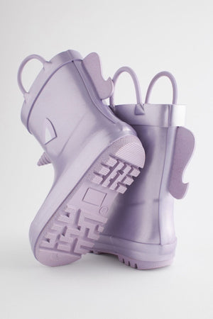 Dinossi - Botas de agua polares de suela blanda de unicornio malva para niña - 29