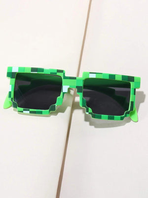 Dinossi - Gafas de sol Minecraft Verdes