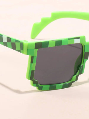 Dinossi - Gafas de sol Minecraft Verdes