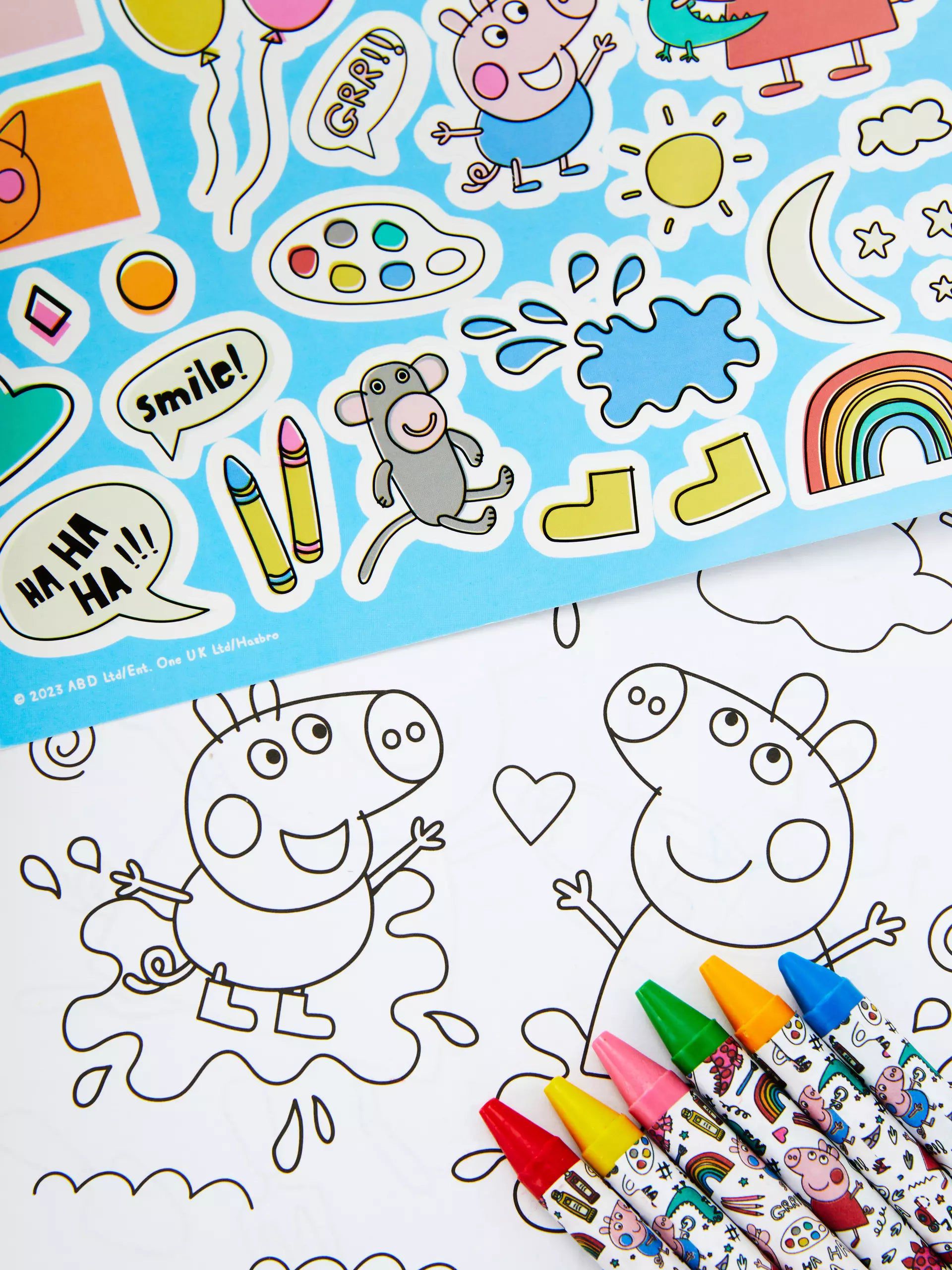 Dinossi - Set de colorear Peppa Pig