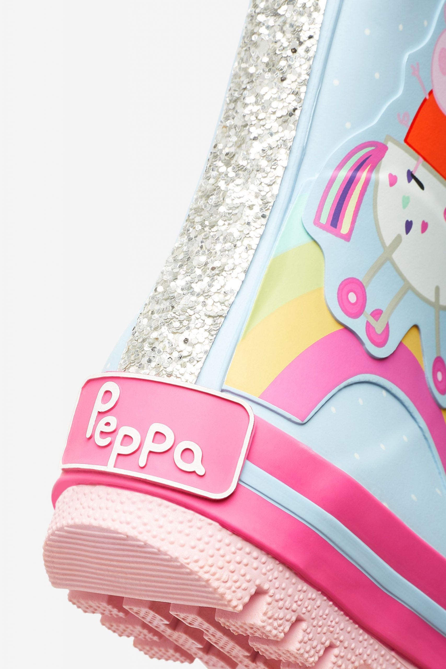 Dinossi - Botas de agua Peppa Pig de suela blanda para niñas - 19