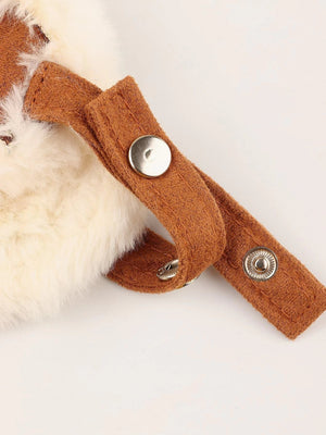 Dinossi - Gorro Piloto Infantil de Pelo Polar con Pompón
